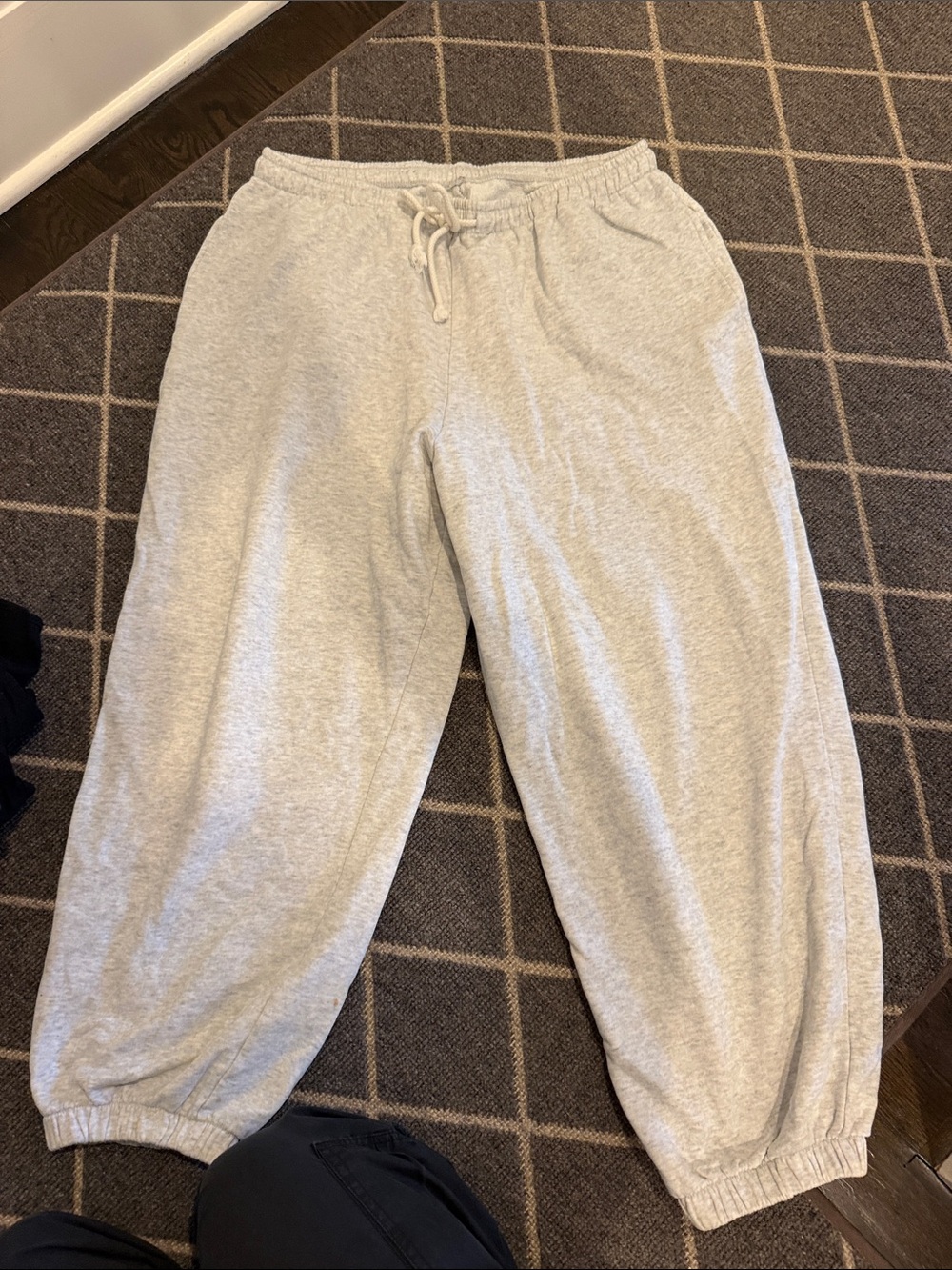 Women’s American Eagle Light Gray Drawstring Sweatpants